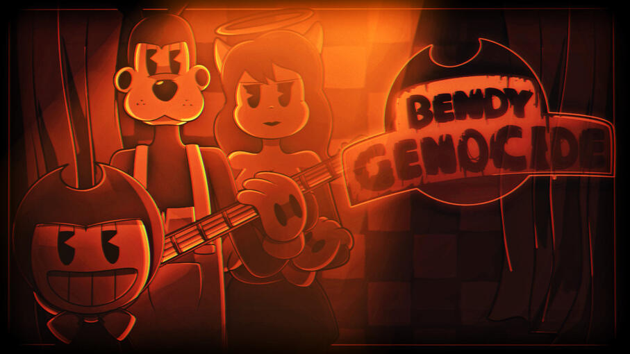 (Various Versions Of Bendy, 2 Verions Of Wilson, Freddy Fazbear, Monika, etc...) "Friday Night Funkin': Bendy's Genocide"