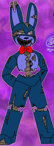 (William Afton & Nightmare Bonnie) "Promises: A FNAF AU With A Twist"